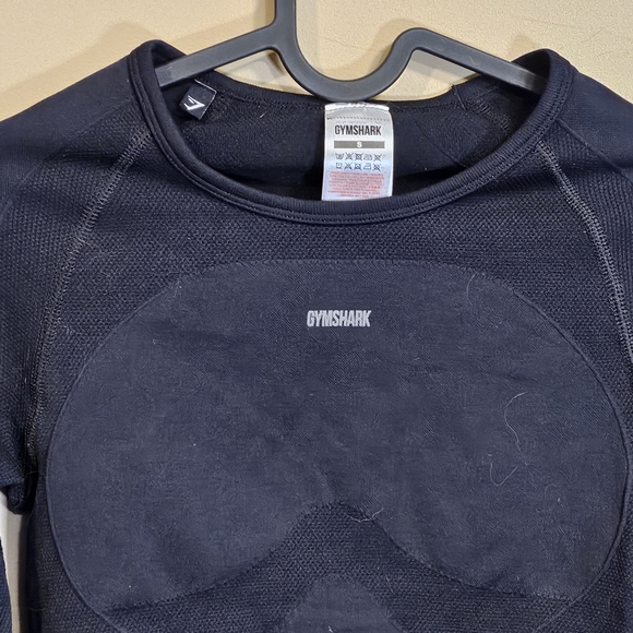 GYMSHARK Long Sleeve Crop Top - Picture 4 of 4